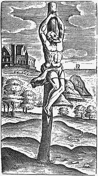 Crux simplex by Justus Lipsius